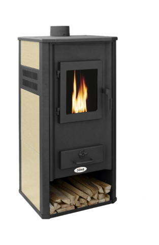 Cazane, seminee si arzatoare - Termosemineu pe lemne si carbune Ferroli Mirano H 22 kW