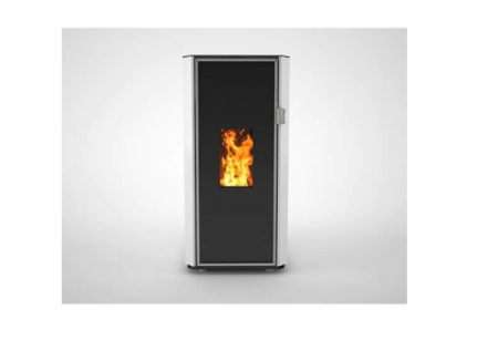 Termosemineu pe peleti Fornello, model Lidya 25 kW, pompa Grundfos, vas expansiune, telecomanda, arzator inox [3]