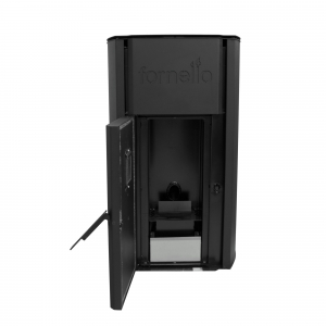 TCazan pe peleti Fornello model Royal B 30 kw, negru, tiraj fortat, pompa circulatie, vas expansiune, automatizare [2]