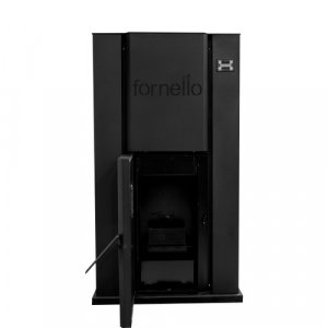Cazan pe peleti Fornello model Pellet King 40 kw, tiraj fortat, complet echipat, automatizare, buncar 100 kg [2]