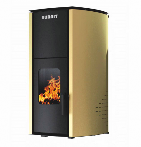 Termoseminee pe peleti/lemn - Termosemineu pe peleti Burnit Comfort New 13 kw complet echipat
