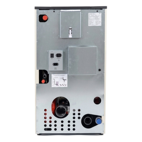 Termosemineu cu peleti Termax Kamin PM 15 kW crem, buncar 30 kg [3]