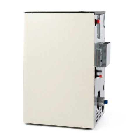 Termosemineu cu peleti Termax Kamin PM 15 kW crem, buncar 30 kg [2]