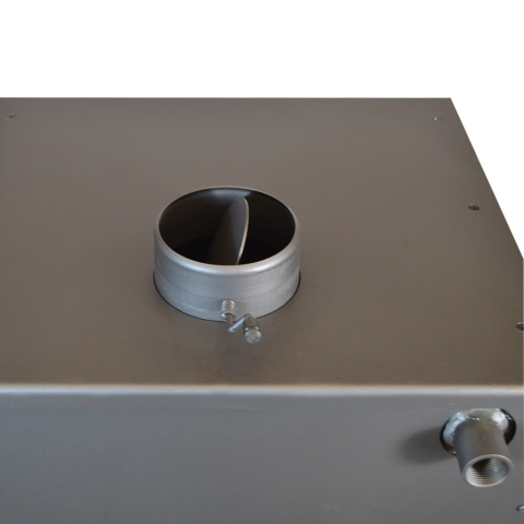 Termosoba antracit pe lemn Termax Codru 24,43 kW cu cuptor integrat [8]