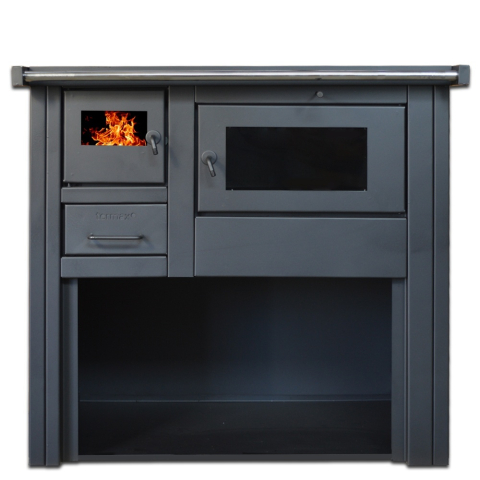 Incalzire - Termosoba pe lemne cu cuptor Termax Culina bej 12,05 kW manta 9 l