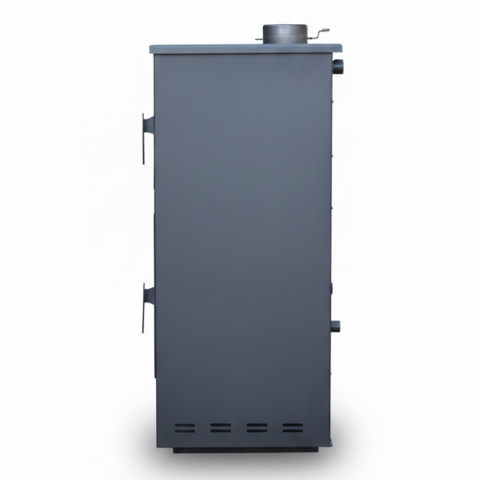 Termosoba neagra Termax Robot Special 24,43 kW pe lemn cu manta de apa [5]
