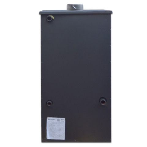 Termosoba neagra Termax Robot Special 24,43 kW pe lemn cu manta de apa [7]