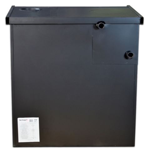 Termosoba lemne cu manta de apa si cuptor Termax Voinic neagra 12,05 kW [4]