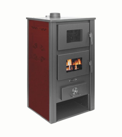 Termosoba de podea Termax Zorile 24,43 kW bordo pe lemn cu cuptor [1]