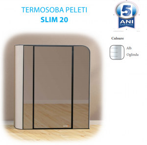 Termosoba pe peleti, 20 kW, TermoLife Slim 20 [1]