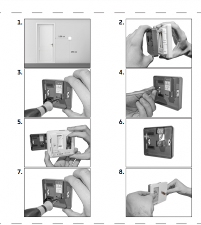 Termostat digital programabil, incalzire/racire, Ivar Justo [1]