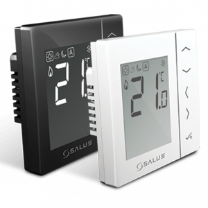 Termostat ambiental alb, neprogramabil, pentru incalzirea in pardoseala, Salus VS35W [1]