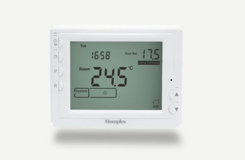 Termostate de ambient - Termostat ambiental programabil cu fir, Homplex 909