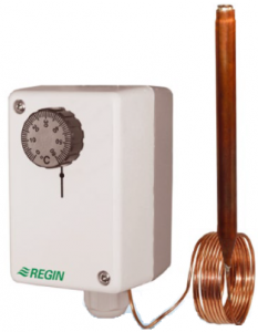 Echipamente pentru incalzire industriala - Termostat industrial de imersie cu capilar de 1,5 m, 50/120°C, histerezis ajustabil