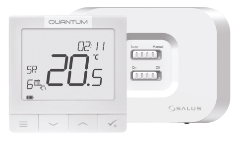 Automatizari si termostate incalzire in pardoseala - Termostat inteligent programabil fara fir Salus IT 700