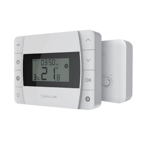 Termostate de ambient - Termostat digital programabil fara fir Salus model DT 500 RF