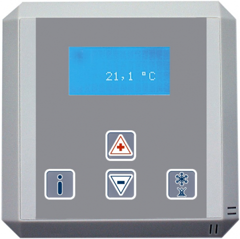 Accesorii pentru echipamente industriale - Termostat MultiTherm S pentru 1-8 unitati optiunea activat/dezactivat