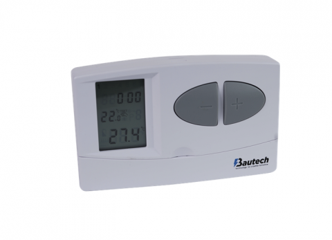 Termostat de ambient fara fir, programabil Bautech Q-7W [1]