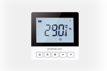 Termostat programabil cu fir pentru încălzirea în pardoseală, în doză, Homplex model DG921 [1]
