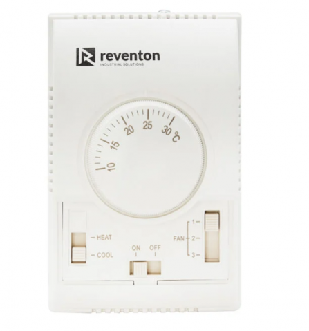 Termostate aplicatii industriale - Controler cu trei trepte cu termostat de camera Reventon model HC3S, 230V, 3A, IP30