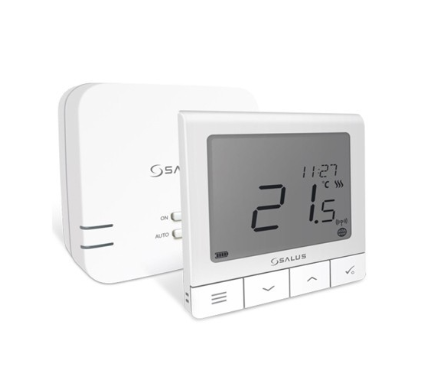 Termostate de ambient - Termostat seria Quantum cu radio comandă, ecran extins si funcții avansate, WQ610RF
