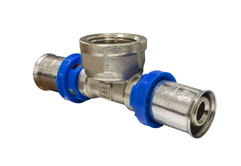 Instalatii de apa si canalizare - Teu Ermetiq 16x1/2"F