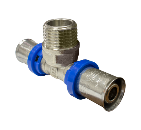 Instalatii de apa si canalizare - Teu Ermetiq 16x1/2"M