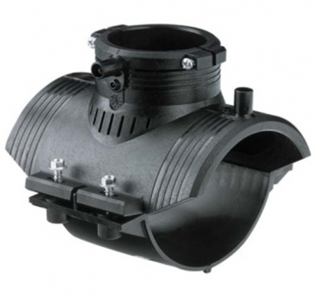 Fitinguri electrofuziune SDR 11 - Teu modular SA - out D63 autoperforant electrofuziune PE, DN 63 x 63 mm, 10 bar - gaz, 16 bar - apa, SDR 11 GF