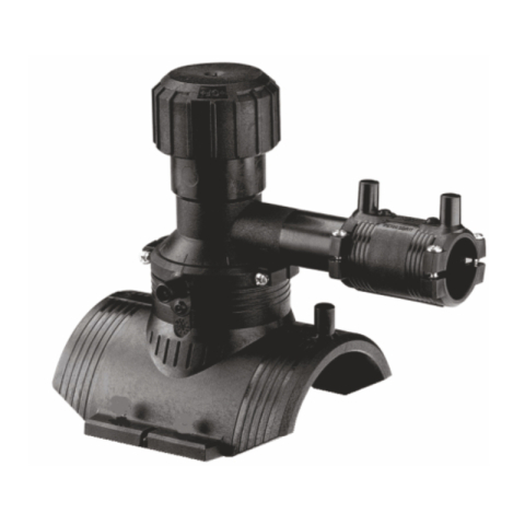 Fitinguri gaz - Teu de bransament orientabil 360grd Valrom VALGasio GF D. 315-355 x 40 SDR11 fara colier