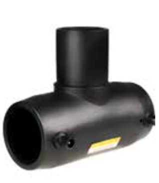 Fitinguri electrofuziune SDR 11 - Teu redus 90 grade injectat electrofuziune PE100-RC, DN 110-90 mm, SDR 11-17, Agru