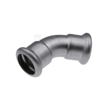 Fitinguri - Cot egal inox 28 mm interior, presare, KAN-therm