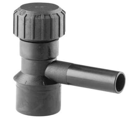 Fitinguri electrofuziune SDR 11 - Teu modular inlet D63 autoperforant electrofuziune PE, DN 63 x 20 mm, 10 bar - gaz, 16 bar - apa, SDR 11 GF