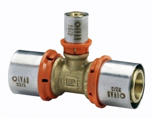 Fitinguri sertizare - Teu presare, sertizare IVAR 26/3 x 26/3 x 20/2