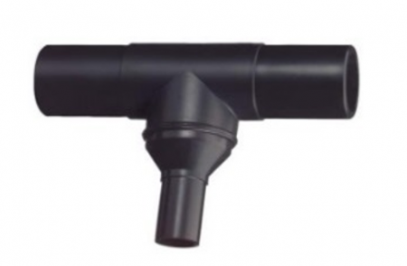 Fitinguri injectate SDR 17 - Teu redus injectat PE, format lung, DN 315 x 200 x 315 mm, 5 bar - gaz, 10 bar - apa, SDR 17 GF