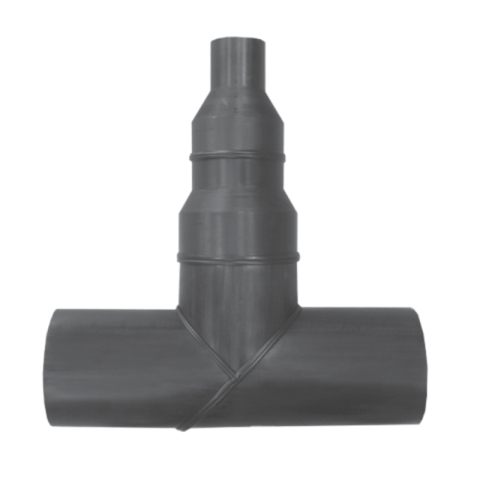 Tevi si fitinguri PEHD - Teu redus PE100 Valrom VALWater D200/110 PN8 SDR17 sudat