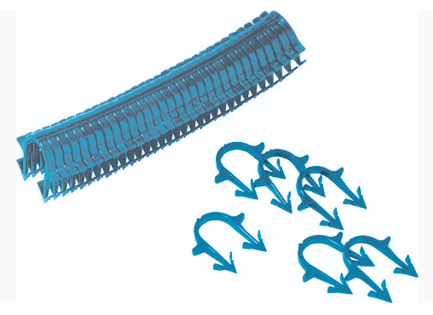 Agrafa de fixare Uponor Smart 14-20 lung - 42 mm [1]