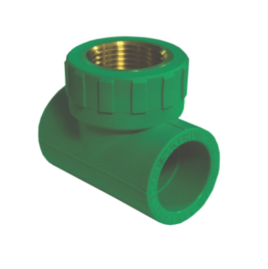 Fitinguri PPR verde - TEU VERDE PPR D. 20 x 1/2FI - VALROM GAMA RandomKIT