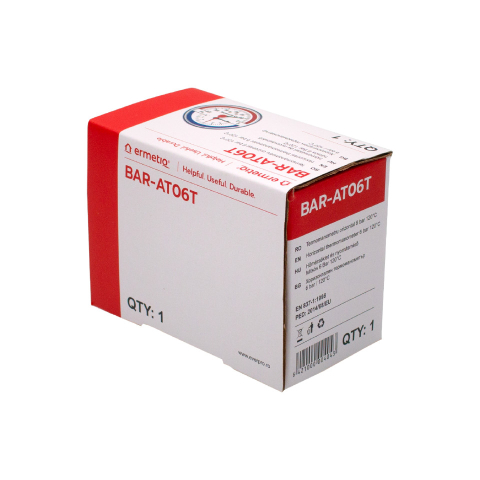 Termomanometru orizontal Ermetiq 6 Bar [1]