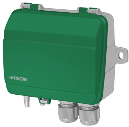 Traductoare - Traductor de presiune 0…2500Pa Regin, 2 intrari universale pentru Pt1000 Ni1000 on/off sau 0…10V toate valorile transmise prin Modbus inclusiv accesoriile ANS