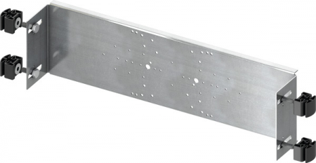Tevi, fitinguri, robineti si accesorii - Placa tabla TECE otel galvanizat pregaurita pentru baterii, 500 x 126 mm