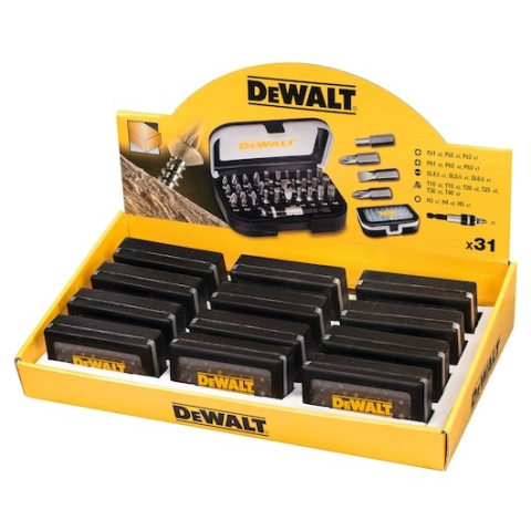 Scule si dispozitive de lucru - Trusa de biti cu 31 de piese Dewalt DT7944S