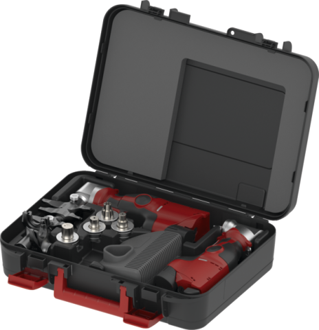 Tevi si fitinguri TECEflex - Trusa scule cu acumulator Ø16–32 mm TECEflex RazFaz pentru expandare si presare