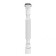 Obiecte sanitare - TUB FLEXIBIL / GOFRAT ALB PP D.32/40-11/4 - VALROM GAMA EasyKIT