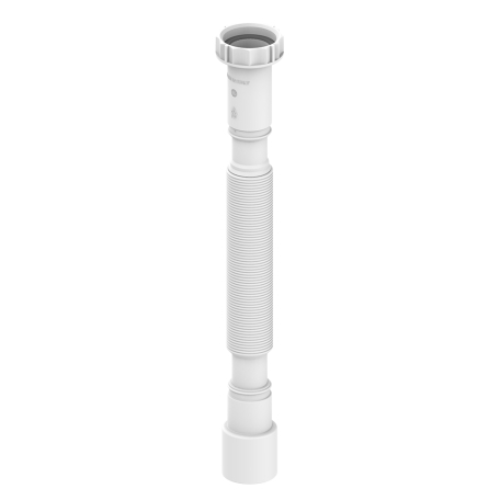 Obiecte sanitare - Tub flexibil / gofrat alb PP Valrom VALEasy D. 32/40-1"1/4"