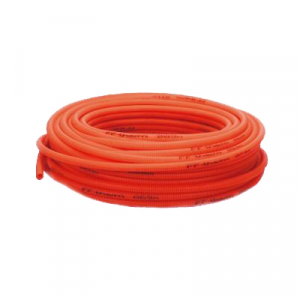Accesorii incalzire in pardoseala - Tub gofrat 32 mm rosu, IVAR