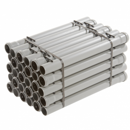 Tevi, fitinguri, robineti si accesorii - TUB PP D. 40 CU 1MUFA L 750 - VALROM GAMA EasyKIT