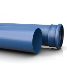 Tevi si fitinguri pentru canalizare interioara Valrom - TUB D. 40 1 MUFA L 150mm - VALROM GAMA TRIPLUS