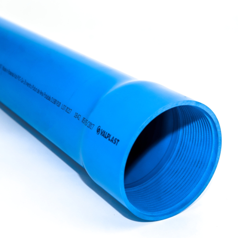 Echipamente pentru tratarea si pomparea apei - Tub Valrom VALSpring PVC pentru puturi cu filet R16 D. 200 L1m