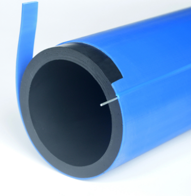 Tevi si fitinguri apa - TUB WaterPro APA POTABILA PE100RC CU ACOPERIRE PROTECTIVA FIR DETECTIE D. 450 PN10 SDR17 BARA 13m - VALROM GAMA WaterKIT