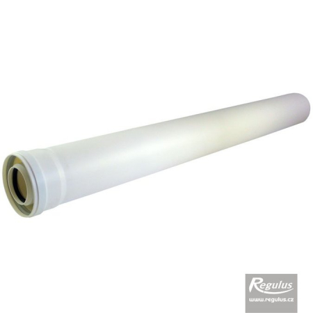 Accesorii cazane - Tubulatura evacuare gaze arse, 2 m, 60/100, PP/PP, Regulus